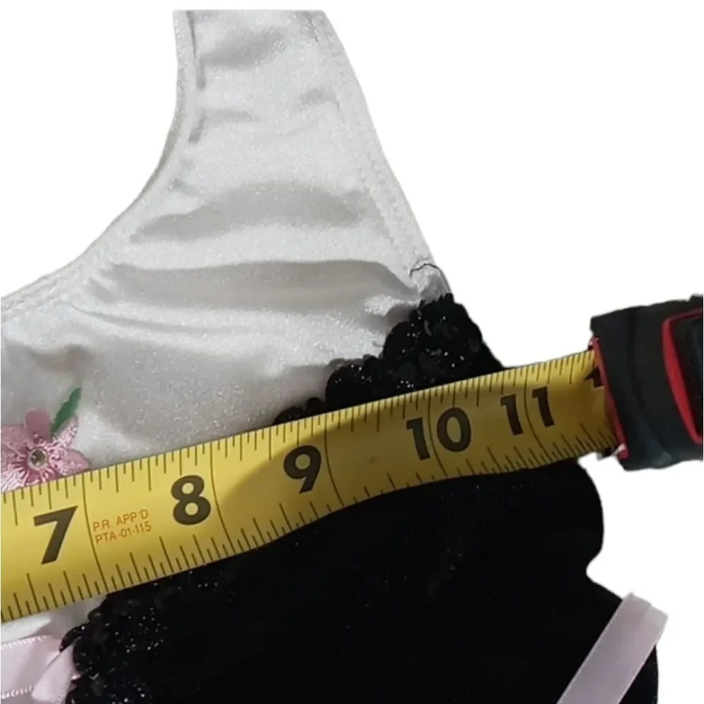 Little Girl's Size Small Dance costume Pink Black Flower